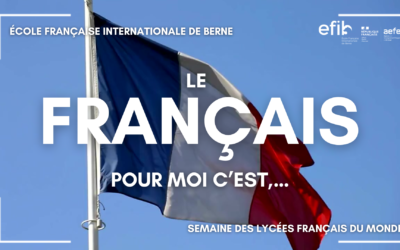 Le français pour moi c’est…,