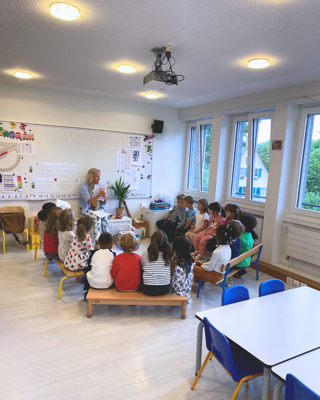 Maternelles en classe