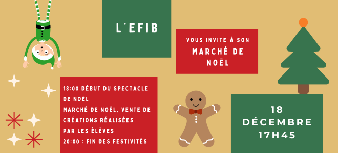 Marché de Noël EFIB 2025